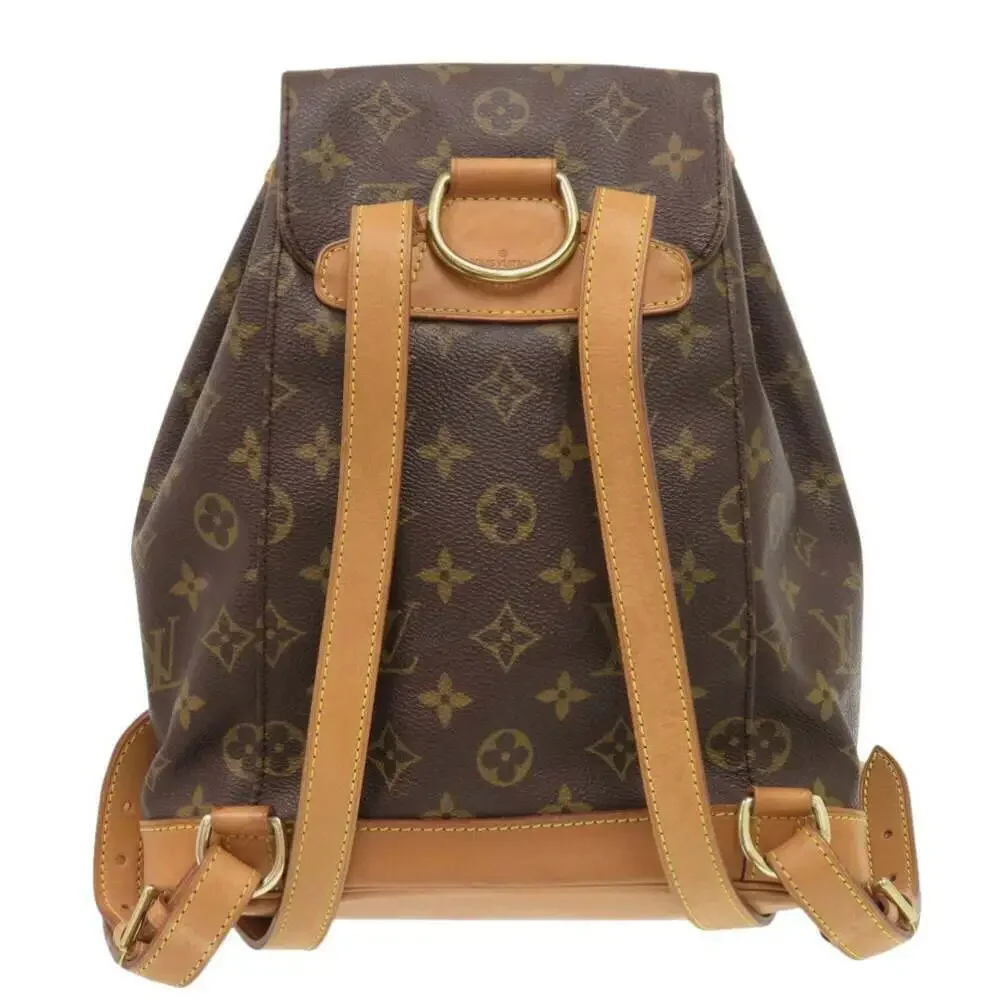 LOUIS VUITTON Brown Monogram Backpack